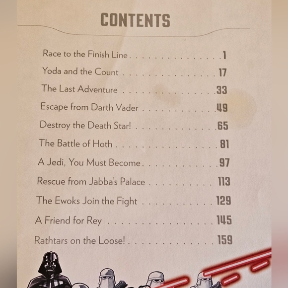 STAR WARS Children's Book Bundle of 4  Paper back Various titles and levels - Picture 15 of 16